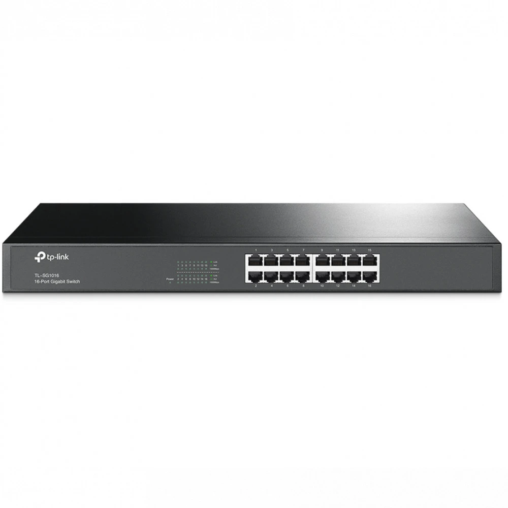 Коммутатор TP-Link TL-SG1016 1000 Base-TX (1000 мбит/с)
