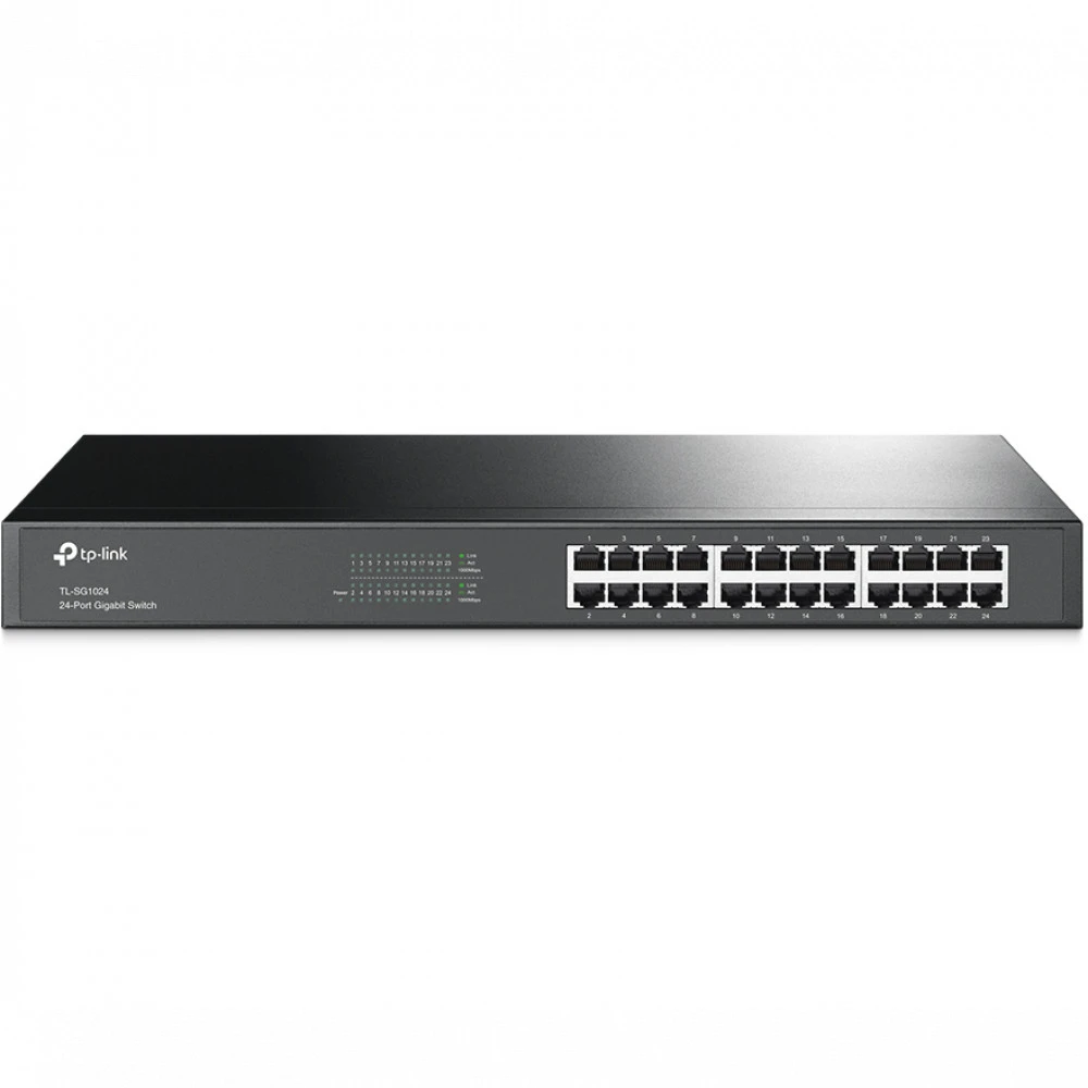 Коммутатор TP-Link TL-SG1024 1000 Base-TX (1000 мбит/с)