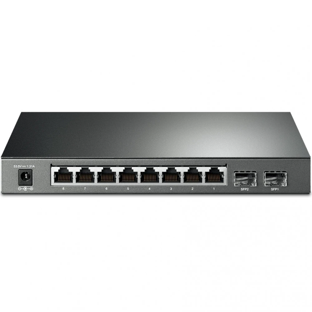 Коммутатор TP-Link TL-SG2210P 1000 Base-TX (1000 мбит/с), 2 SFP порта