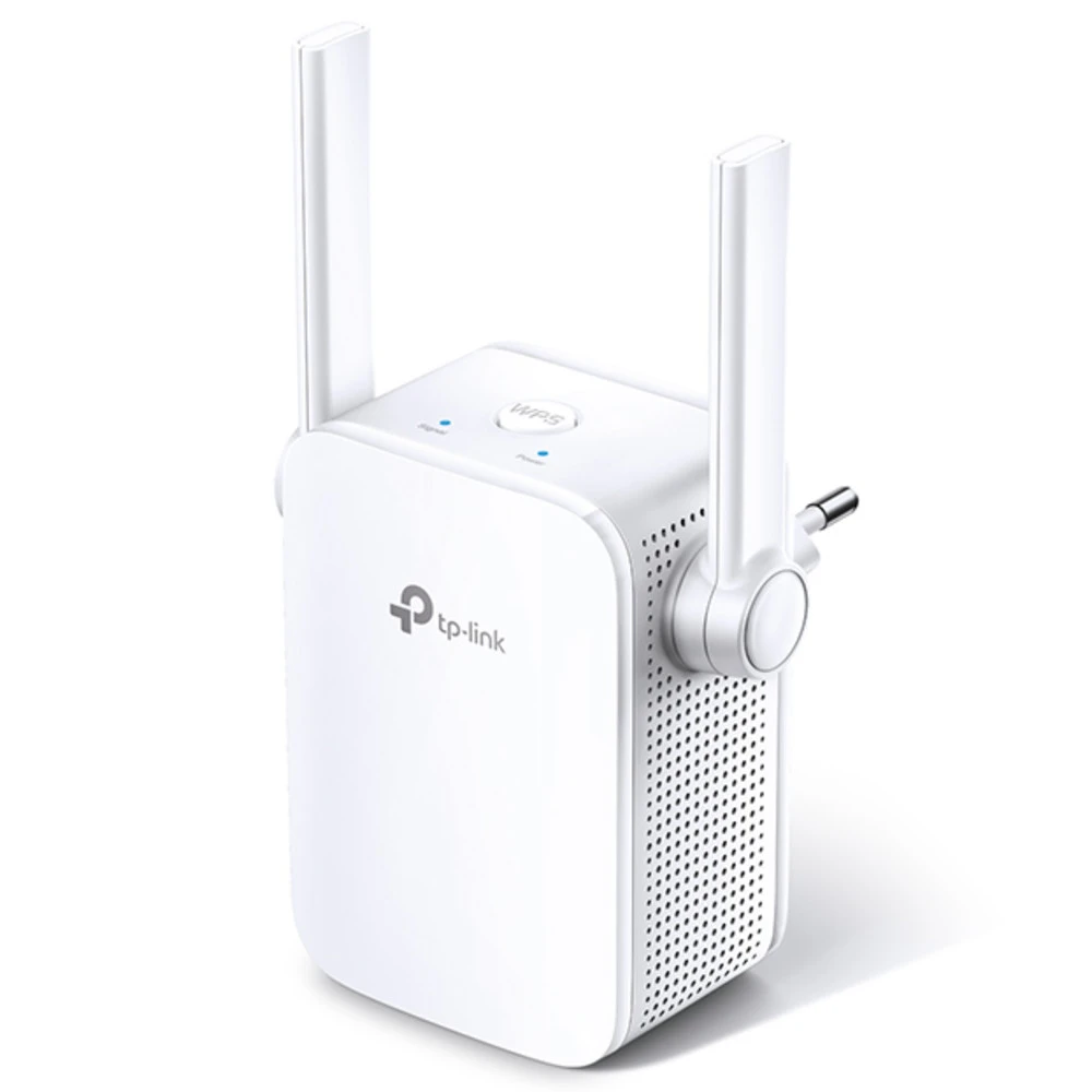 Усилитель сигнала Wi-Fi TP-Link N300 TL-WA855RE 10/100 Base-TX (100 мбит/с), Wi-Fi 4 (802.11b /g / n), с внешней антенной