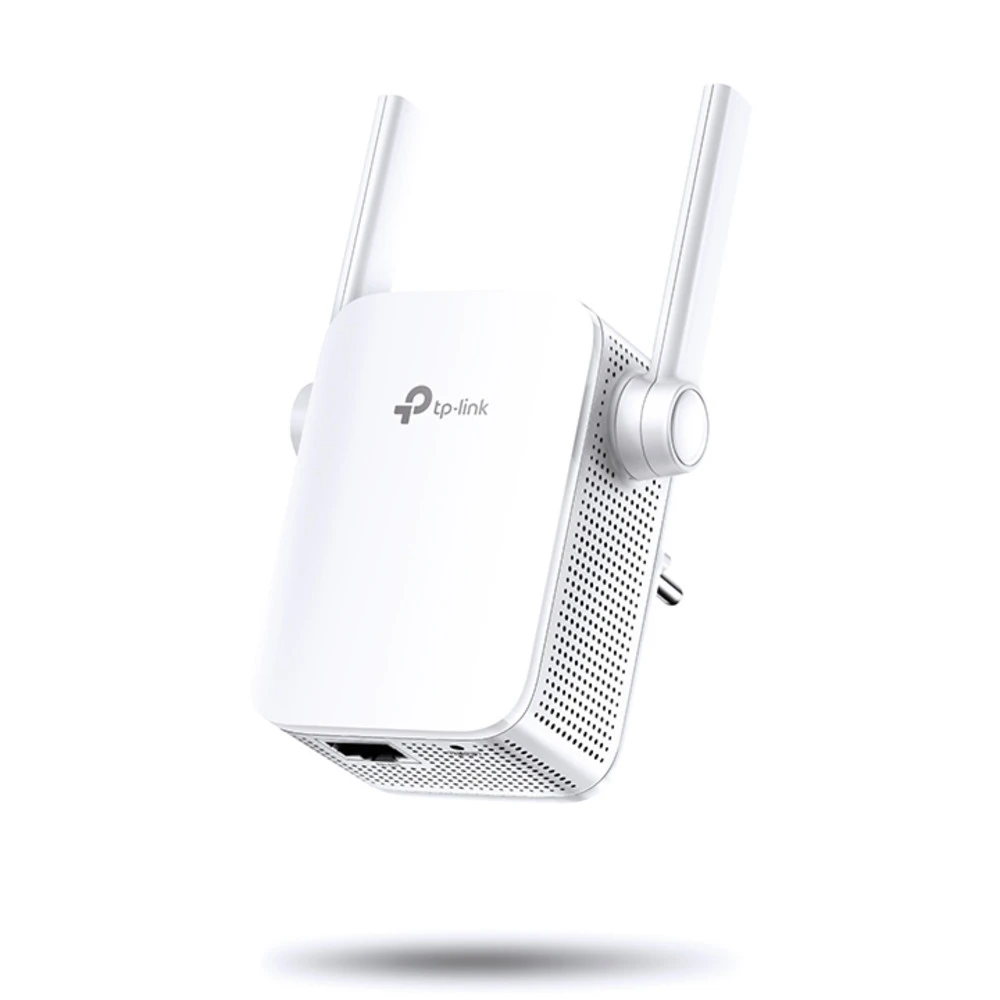 Усилитель сигнала Wi-Fi TP-Link N300 TL-WA855RE 10/100 Base-TX (100 мбит/с), Wi-Fi 4 (802.11b /g / n), с внешней антенной