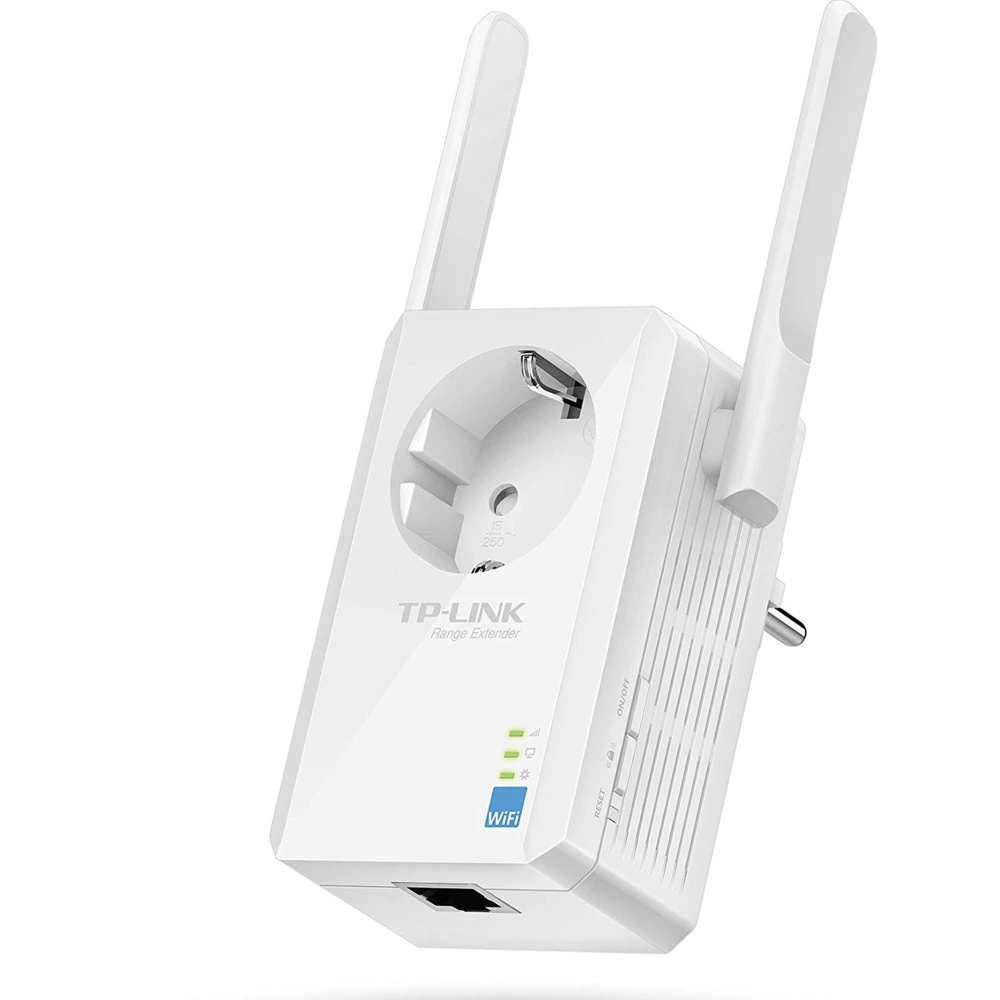 Усилитель сигнала Wi-Fi TP-Link TL-WA860RE (EU) TL-WA860RE(EU) 10/100 Base-TX (100 мбит/с), Wi-Fi 4 (802.11b /g / n), с внешней антенной