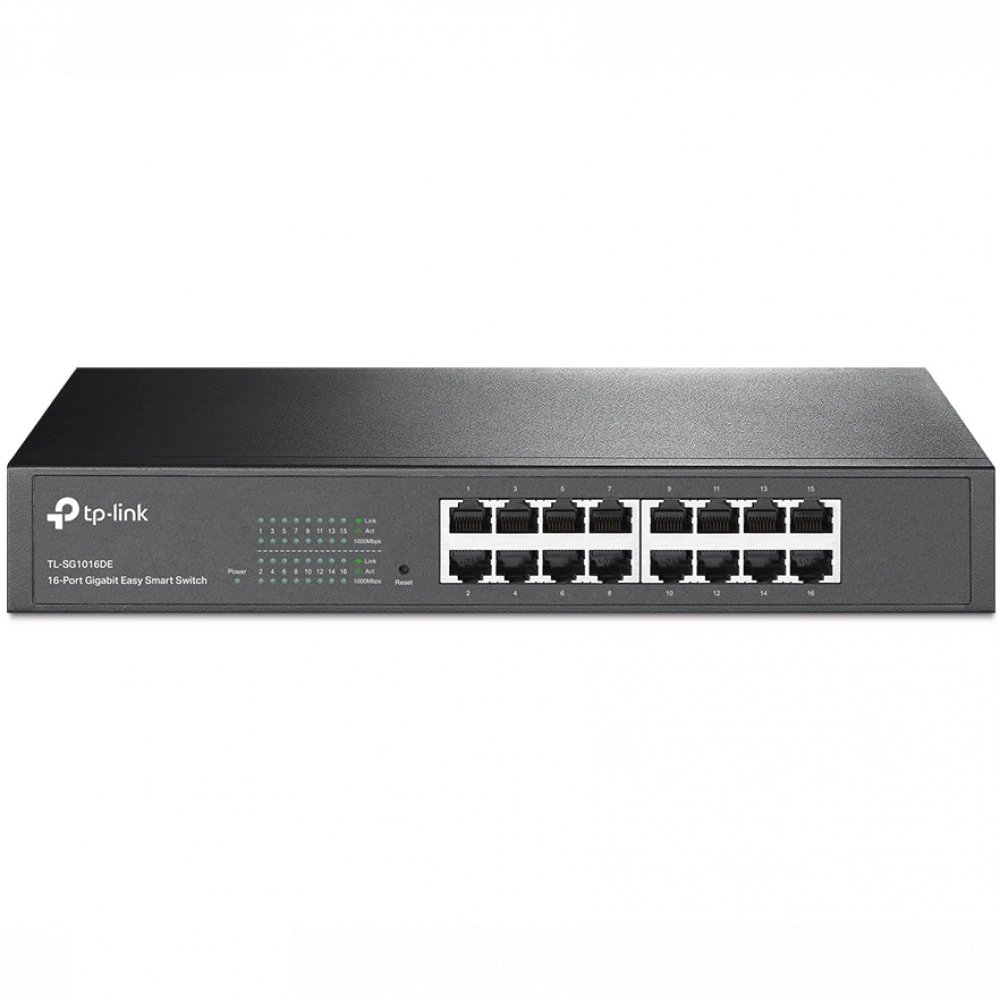 Коммутатор TP-Link TL-SG1016DE 1000 Base-TX (1000 мбит/с)