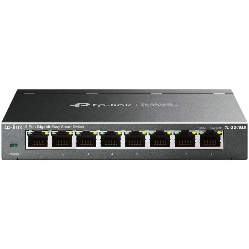 Коммутатор TP-Link TL-SG108E 1000 Base-TX (1000 мбит/с)
