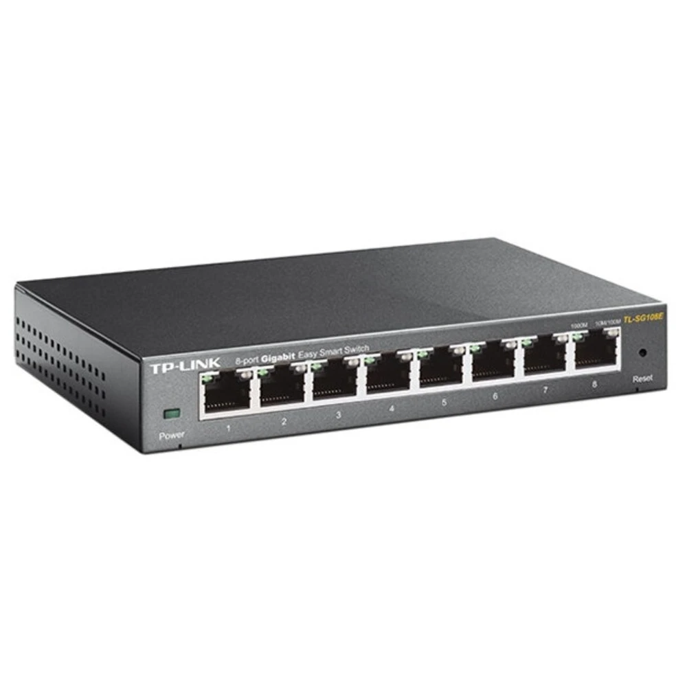 Коммутатор TP-Link TL-SG108E 1000 Base-TX (1000 мбит/с)