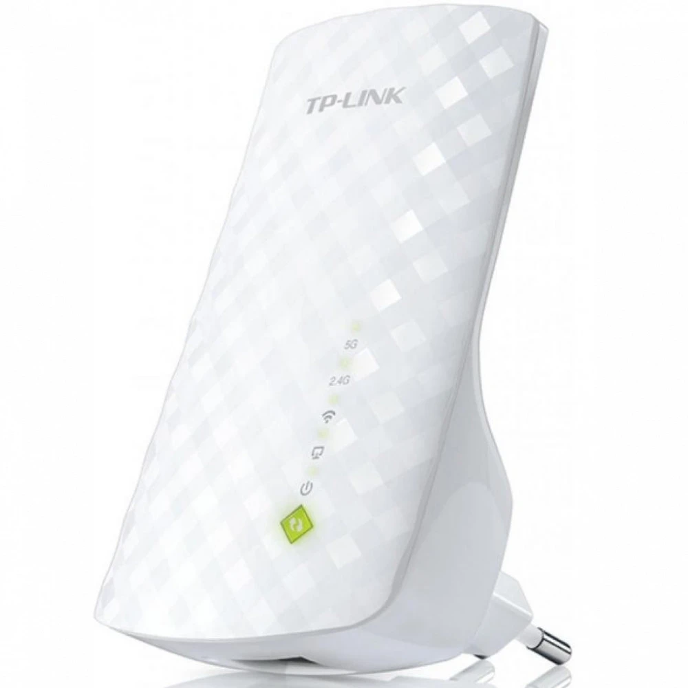 Усилитель сигнала Wi-Fi TP-Link (SOHO) RE200 10/100 Base-TX (100 мбит/с), Wi-Fi 6 (802.11a / b / g / n / ac / ax), со встроенной антенной
