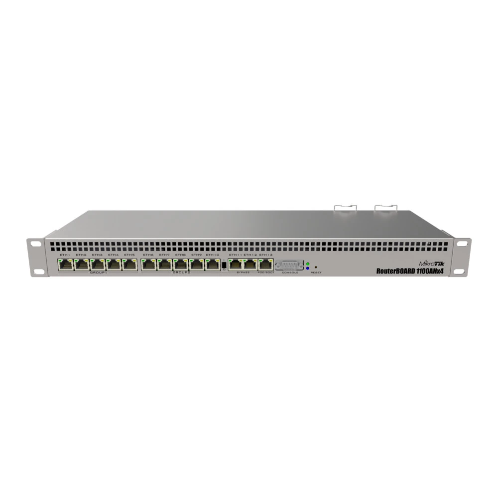 Маршрутизатор Mikrotik RB1100x4 10/100/1000 Base-TX (1000 мбит/с)