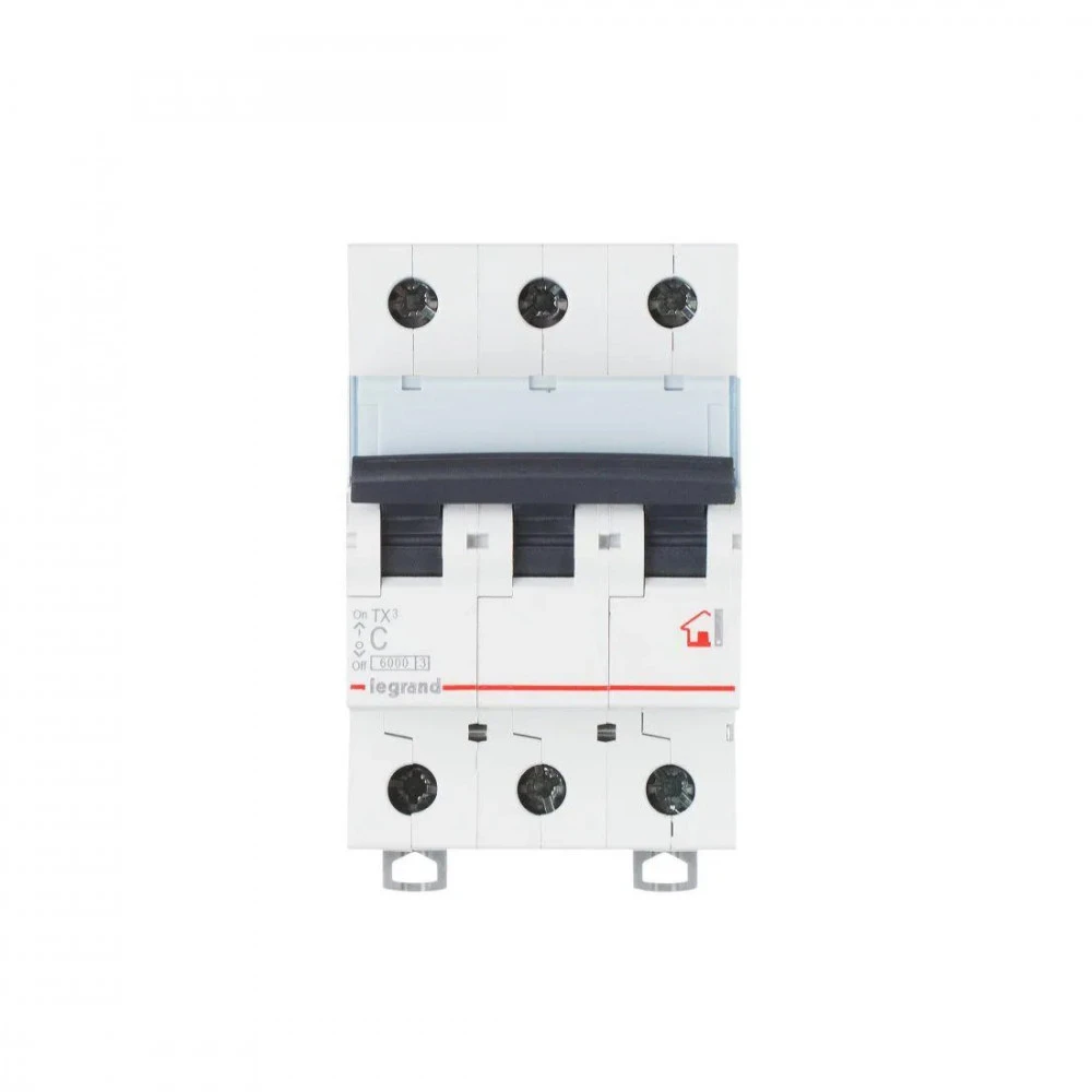 Legrand Авт.выкл.TX3 C10A 3П 6000 404054