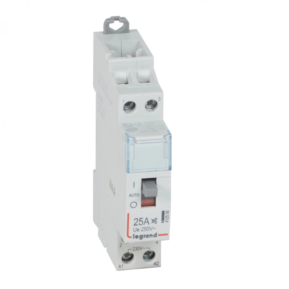 Legrand CX3 Конт.230V 2НО 25А б/ш.руч. 412558