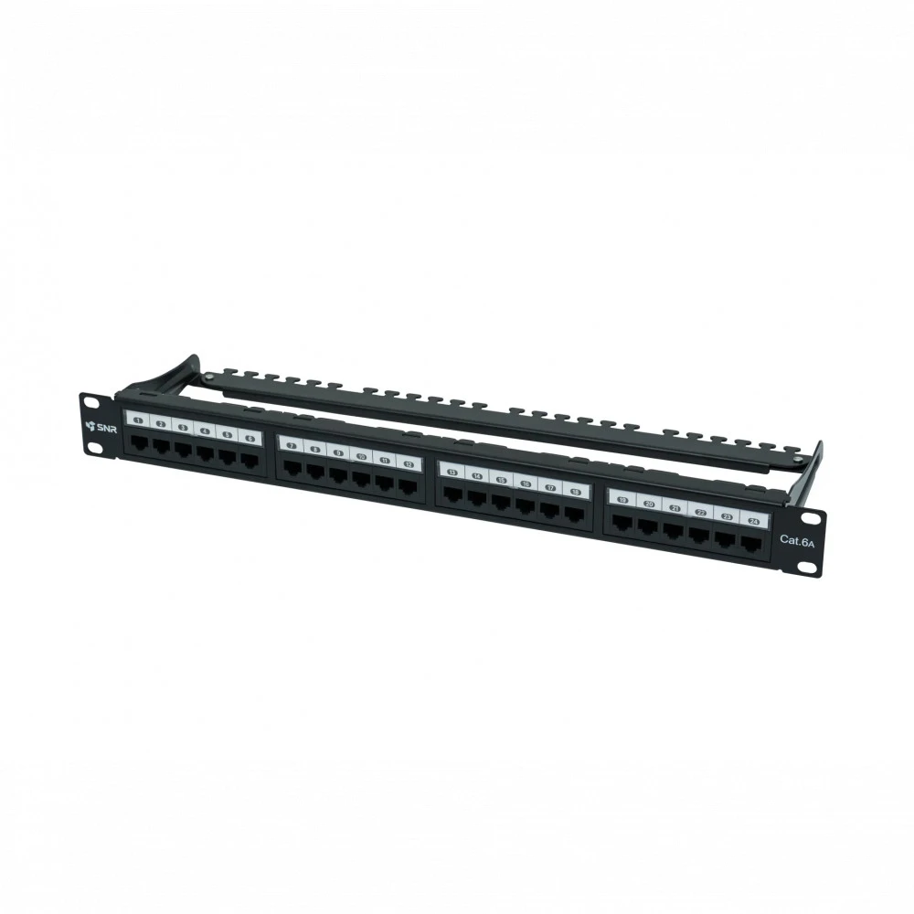 Патч-панель SNR SNR-UD-1U24-6А-H 24 порта, Cat. 6a