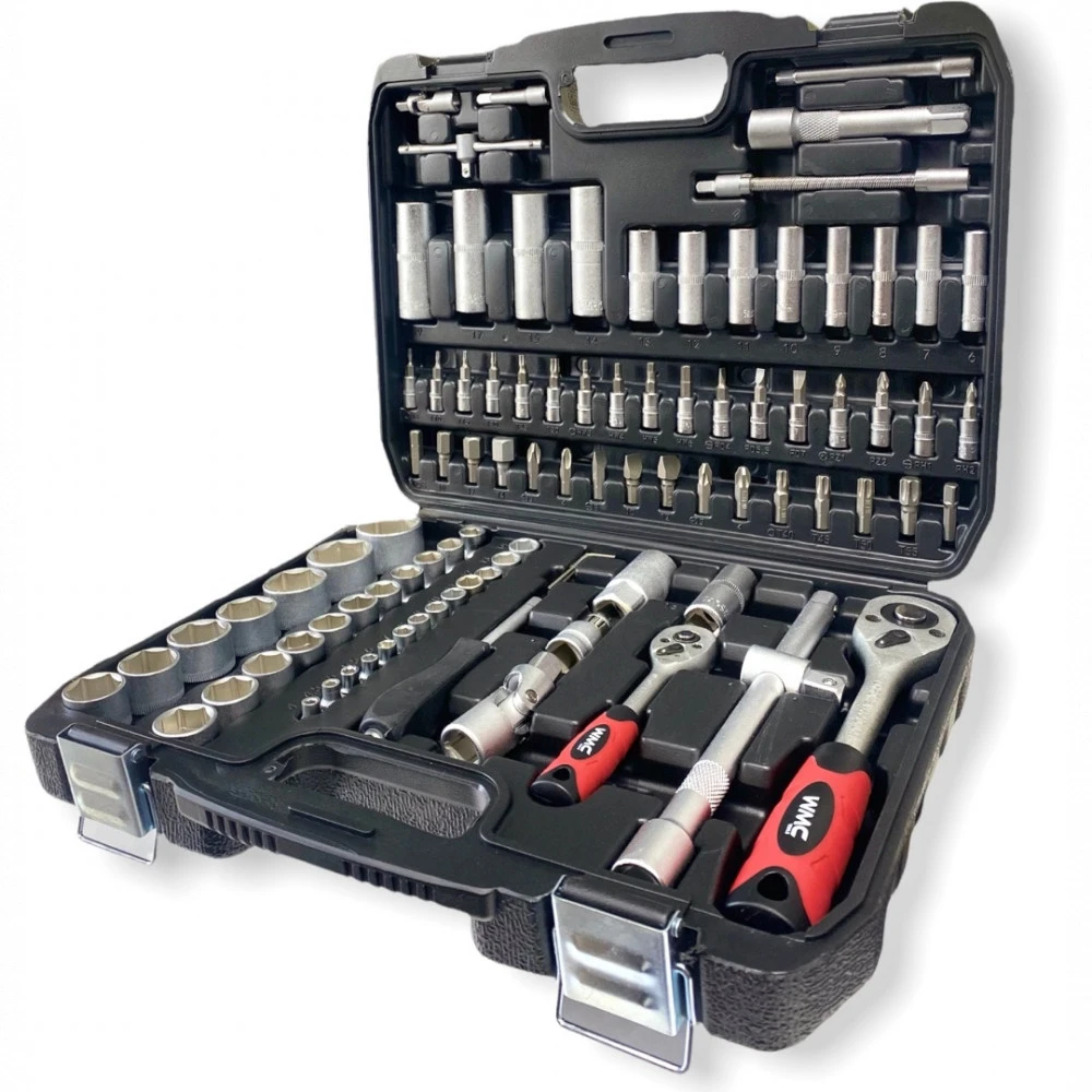 WMC Tools Набор инструментов 94пр, 1/4", 1/2" (6гр.) 125034