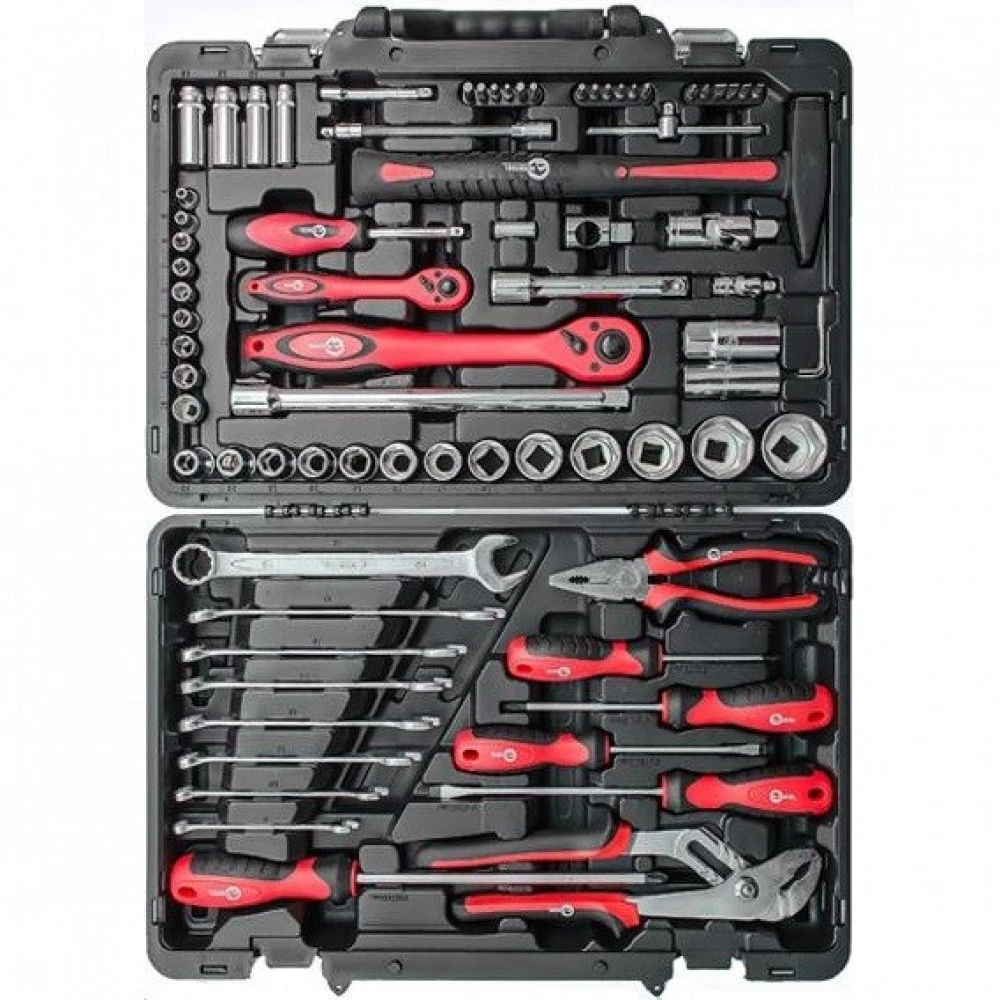 INTERTOOL Профессиональный набор инструментов 1/2" 1/4", 78ед ET-7078