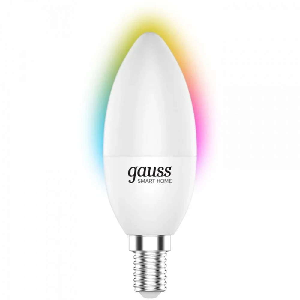 Gauss Smart Home E14 RGB 5Вт 470lm Wi-Fi [1190112]