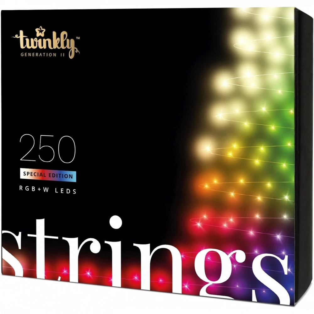 Twinkly Гирлянда Spritzer 200 RGB LED TWB200STP-WEU