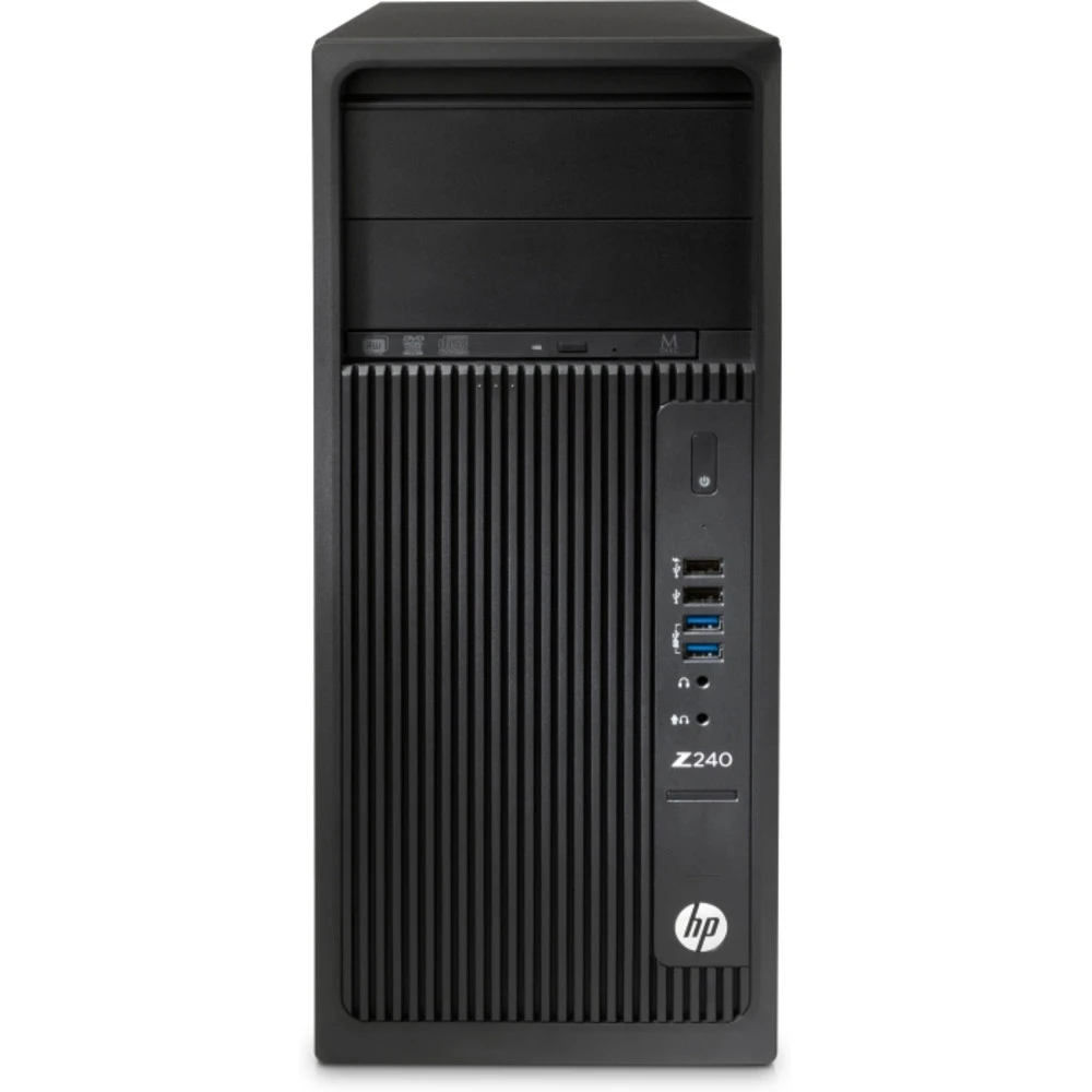 Рабочая станция HP Z240 2WU59ES Большой (Mini Tower, midi Tower, Tower), Core i7, 6700, 16, 1 ТБ + 1 ТБ, 256 ГБ
