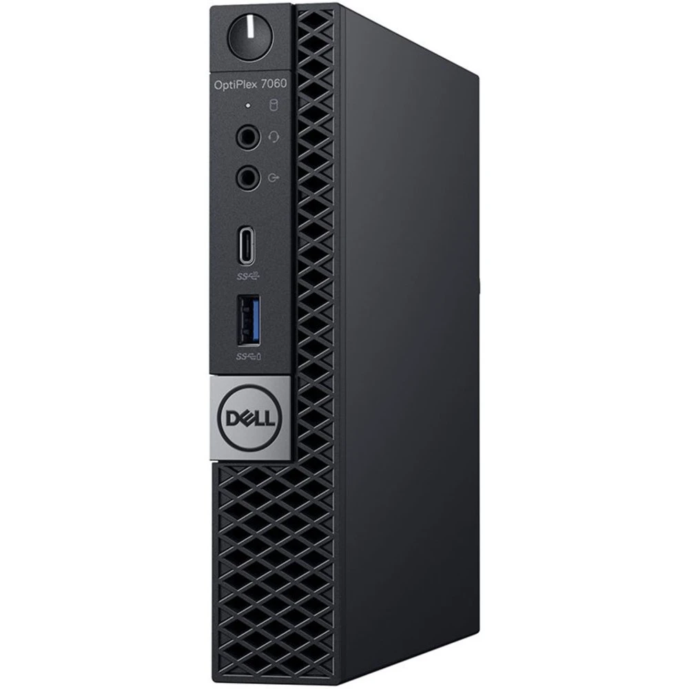 Персональный компьютер Dell OptiPlex 7060 Micro 7060-7748-005 Core i7, 8700T, 2.4, 8 Гб, DDR4-2666, Linux
