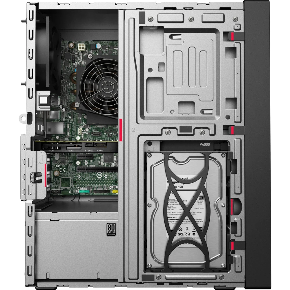 Рабочая станция Lenovo ThinkStation P330 MT 30C50035RU Большой (Mini Tower, midi Tower, Tower), Core i7, 8700, 8, 256 ГБ