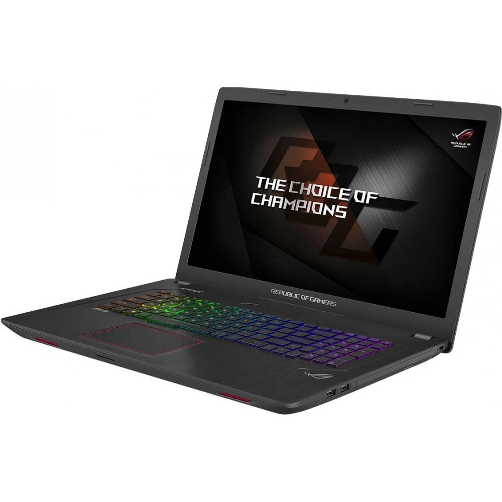 Ноутбук Asus ROG Strix GL753VD-GC525 90NB0DM2-M09250 17.3 ", FHD 1920x1080 (16:9), Core i7, 12 Гб, 256 ГБ, nVidia GeForce GTX 1050, Linux