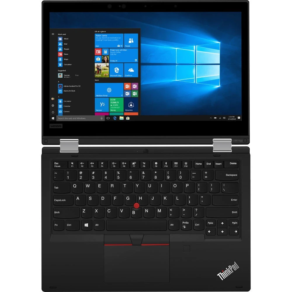 Ноутбук Lenovo ThinkPad L390 Yoga 20NT0013RT 13 ", FHD 1920x1080 (16:9), Intel, Core i5, 8 Гб, 256 ГБ, Windows 10 Pro