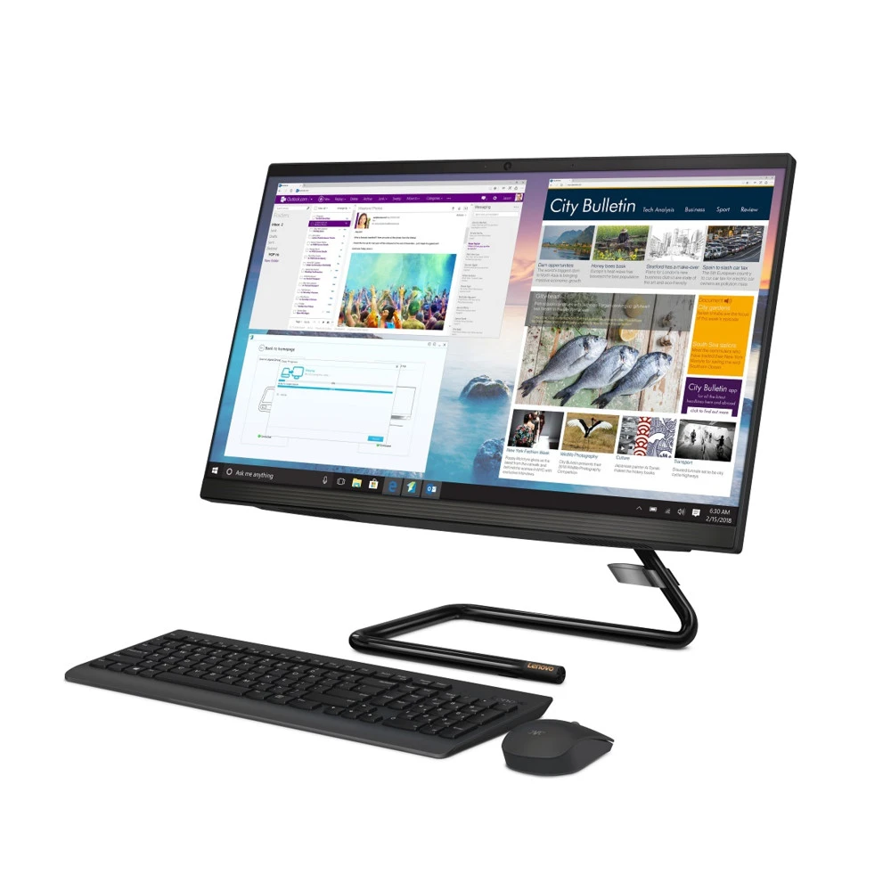 Моноблок Lenovo IdeaCentre A340-24IWL F0E80014RK 23.8 ", Intel, Core i5, 8265U, 1.6, 8 Гб, 1 Тб, 128 Гб