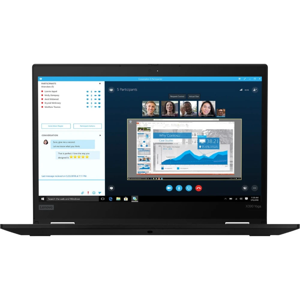 Ноутбук Lenovo ThinkPad X390 Yoga 20NN002LRT 13.3 ", FHD 1920x1080 (16:9), Intel, Core i7, 8 Гб, 512 ГБ, Windows 10 Pro