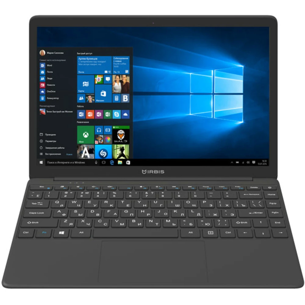Ноутбук Irbis NB245b NB245B 14.1 ", FHD 1920x1080 (16:9), Intel, Celeron, 4 Гб, 32 ГБ, Intel HD Graphics, Windows 10 Home