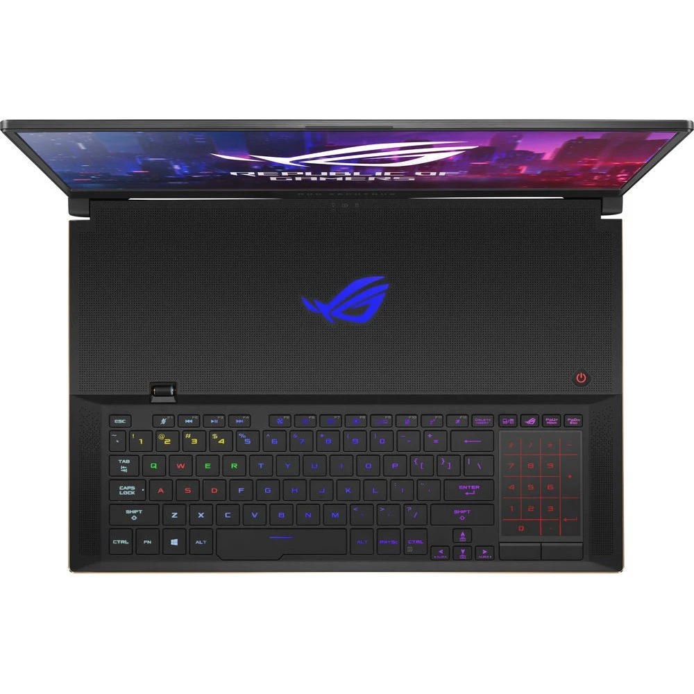 Ноутбук Asus ROG Zephyrus S GX701GXR-EV063T 90NR02J1-M01260 17.3 ", FHD 1920x1080 (16:9), Core i7, 32 Гб, 1 ТБ, nVidia GeForce RTX 2080, Windows 10 Home