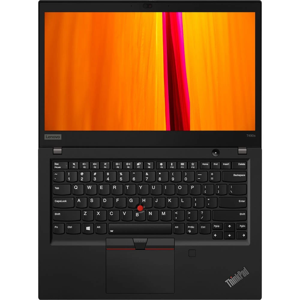 Ноутбук Lenovo ThinkPad T490s 20NX000DRT 14 ", WQHD 2560x1440 (16:9), Intel, Core i7, 16 Гб, 512 ГБ, Windows 10 Pro