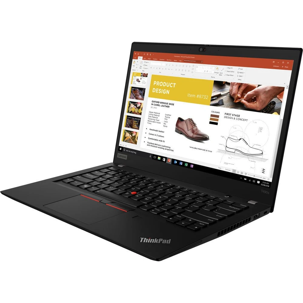 Ноутбук Lenovo ThinkPad T490s 20NX000DRT 14 ", WQHD 2560x1440 (16:9), Intel, Core i7, 16 Гб, 512 ГБ, Windows 10 Pro