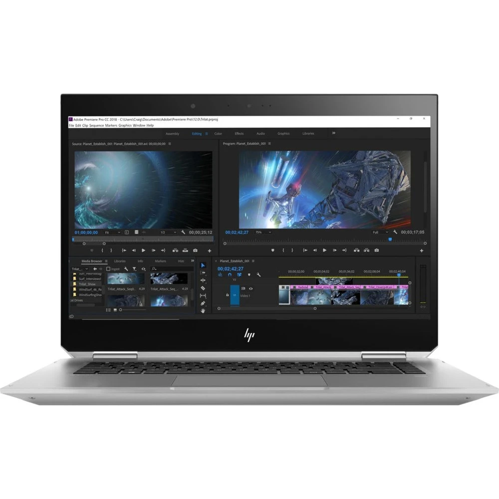 Мобильная рабочая станция HP ZBook Studio x360 G5 5JY03EP 15.6, FHD 1920x1080, Intel, Xeon, 32, SSD