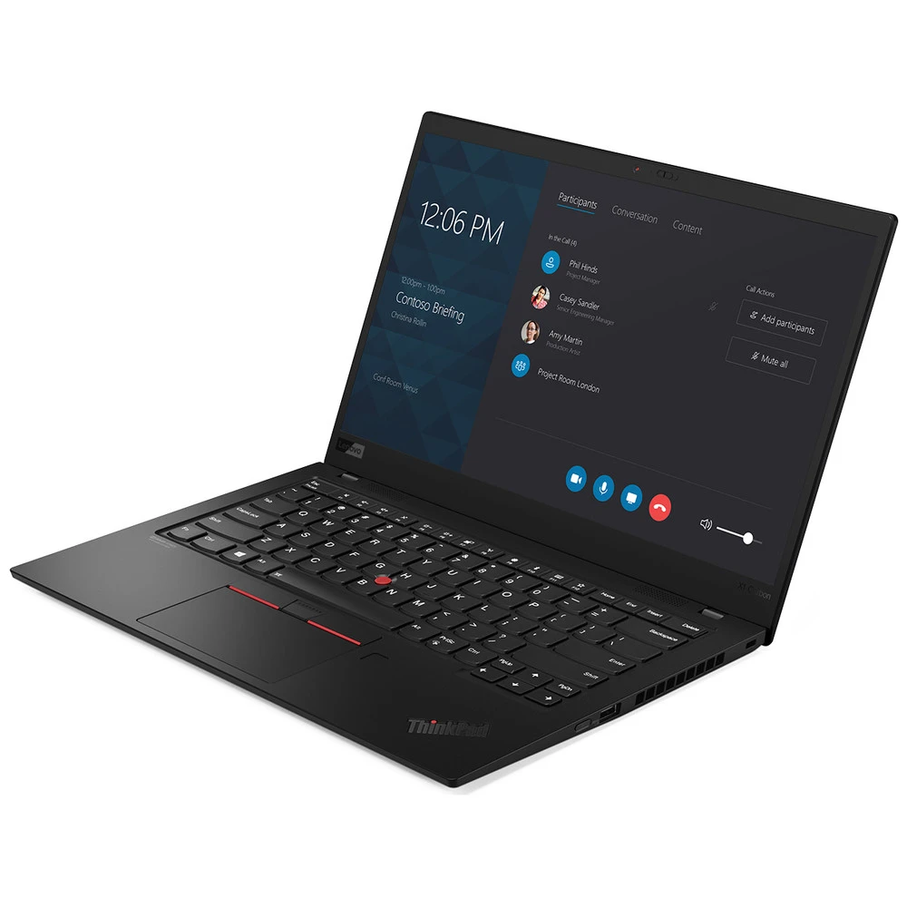Ноутбук Lenovo ThinkPad X1 Carbon Gen7 20QD003BRT 14 ", WQHD 2560x1440 (16:9), Core i7, 16 Гб, 256 ГБ, Windows 10 Pro