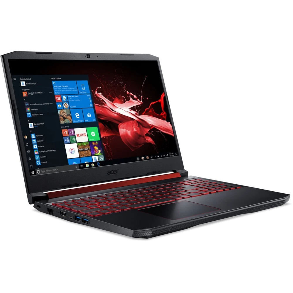 Ноутбук Acer Nitro 5 AN515-54-53C8 NH.Q5BER.029 15.6 ", FHD 1920x1080 (16:9), AMD, Core i5, 8 Гб, 512 ГБ, nVidia GeForce GTX 1660 Ti, Linux