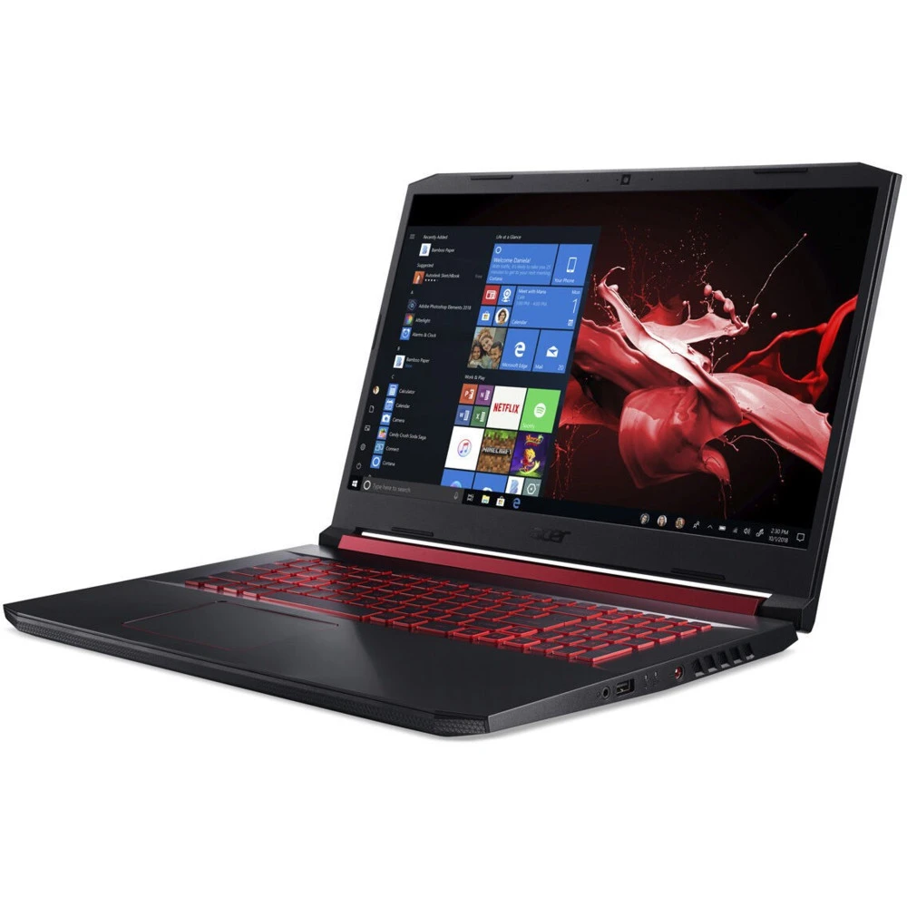Ноутбук Acer Nitro 5 AN517-51-75SG NH.Q5CER.028 17.3 ", FHD 1920x1080 (16:9), Core i7, 8 Гб, 256 ГБ, nVidia GeForce GTX 1650, Windows 10 Home