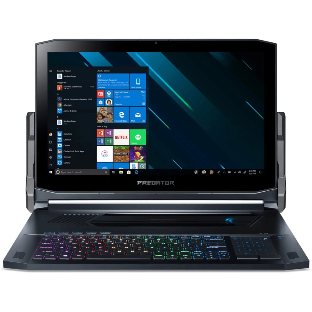 Ноутбук Acer Predator Triton 900 PT917-71-96YH NH.Q4VER.006 17.3 ", 4K Ultra HD 3840x2160 (16:9), Core i9, 32 Гб, nVidia GeForce RTX 2080, Windows 10 Home