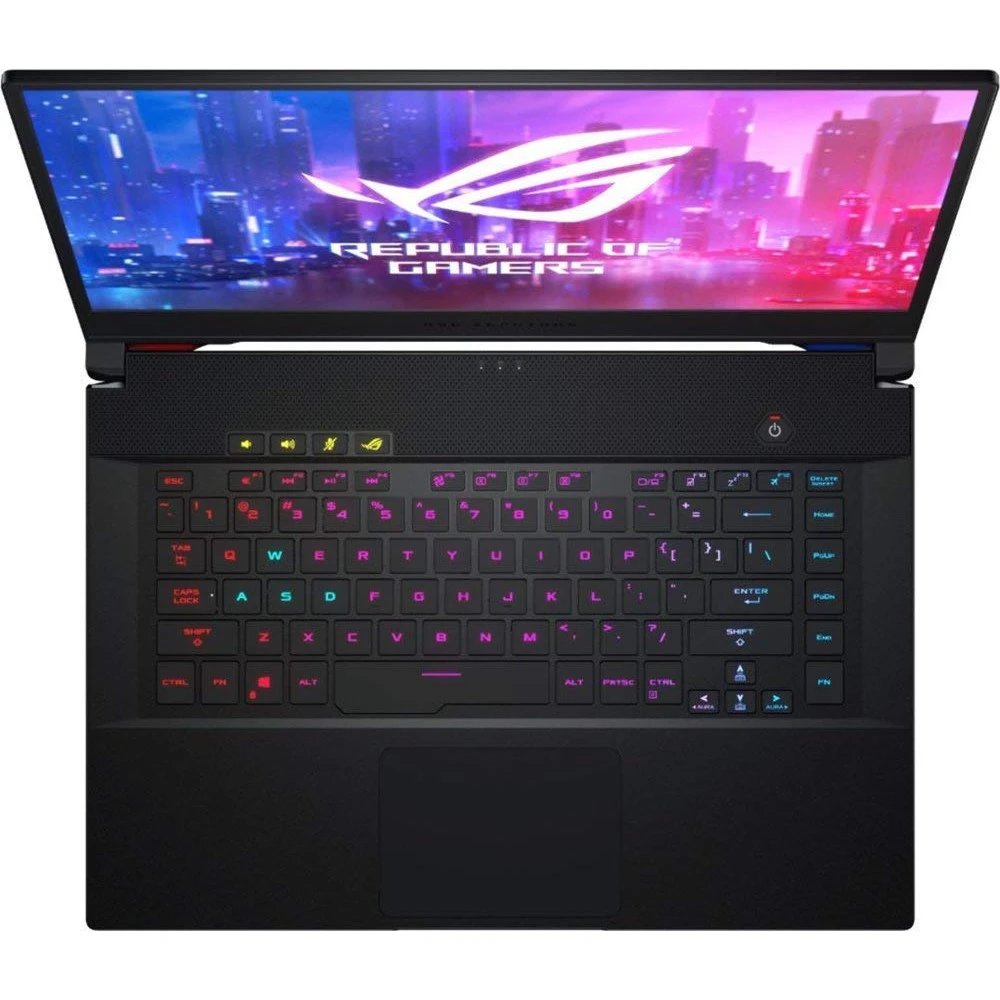 Ноутбук Asus ROG Zephyrus M GU502GV-ES110T 90NR02E2-M02340 15.6 ", FHD 1920x1080 (16:9), Intel, Core i7, 16 Гб, 1 ТБ, nVidia GeForce RTX 2060, Windows 10 Home