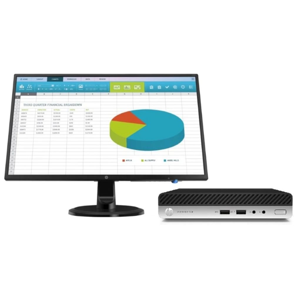 Персональный компьютер HP ProDesk 400 G4 DM Bundle 5JP64ES