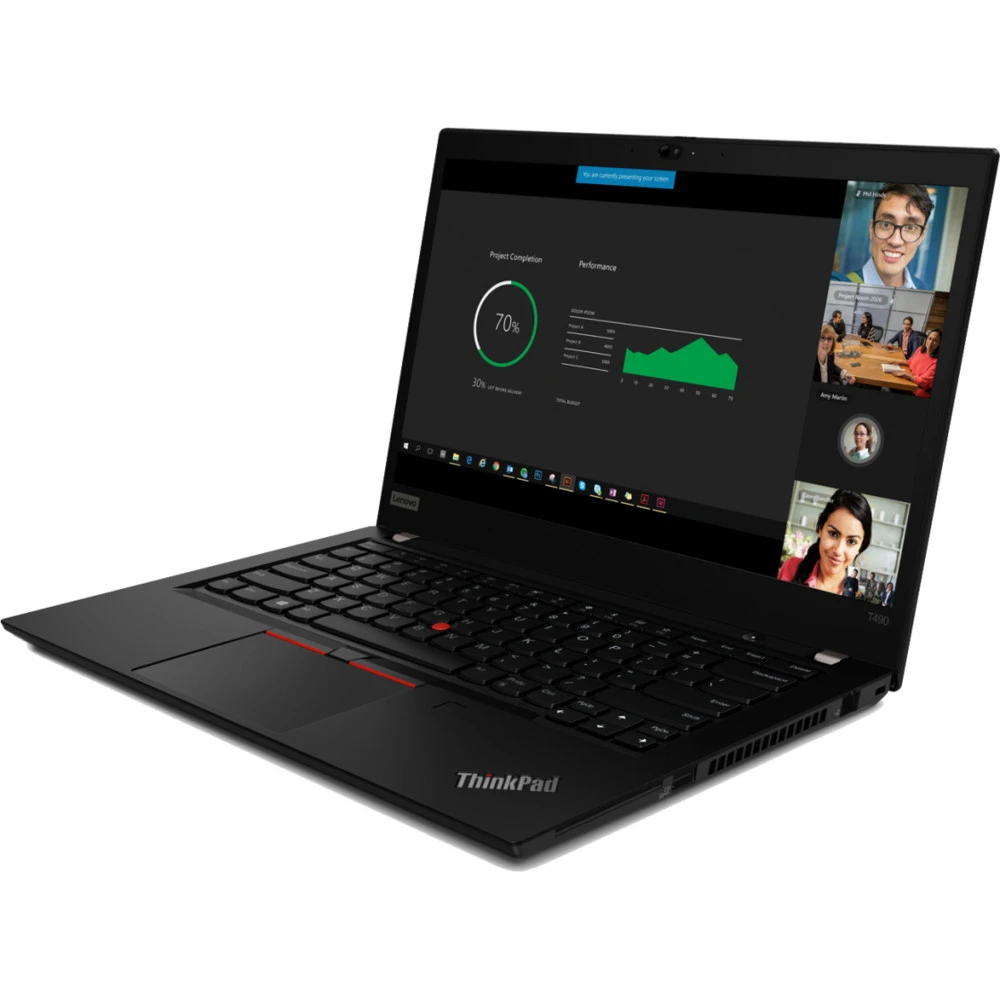 Ноутбук Lenovo ThinkPad T490 20N2004GRT 14 ", FHD 1920x1080 (16:9), Intel, Core i5, 8 Гб, 256 ГБ