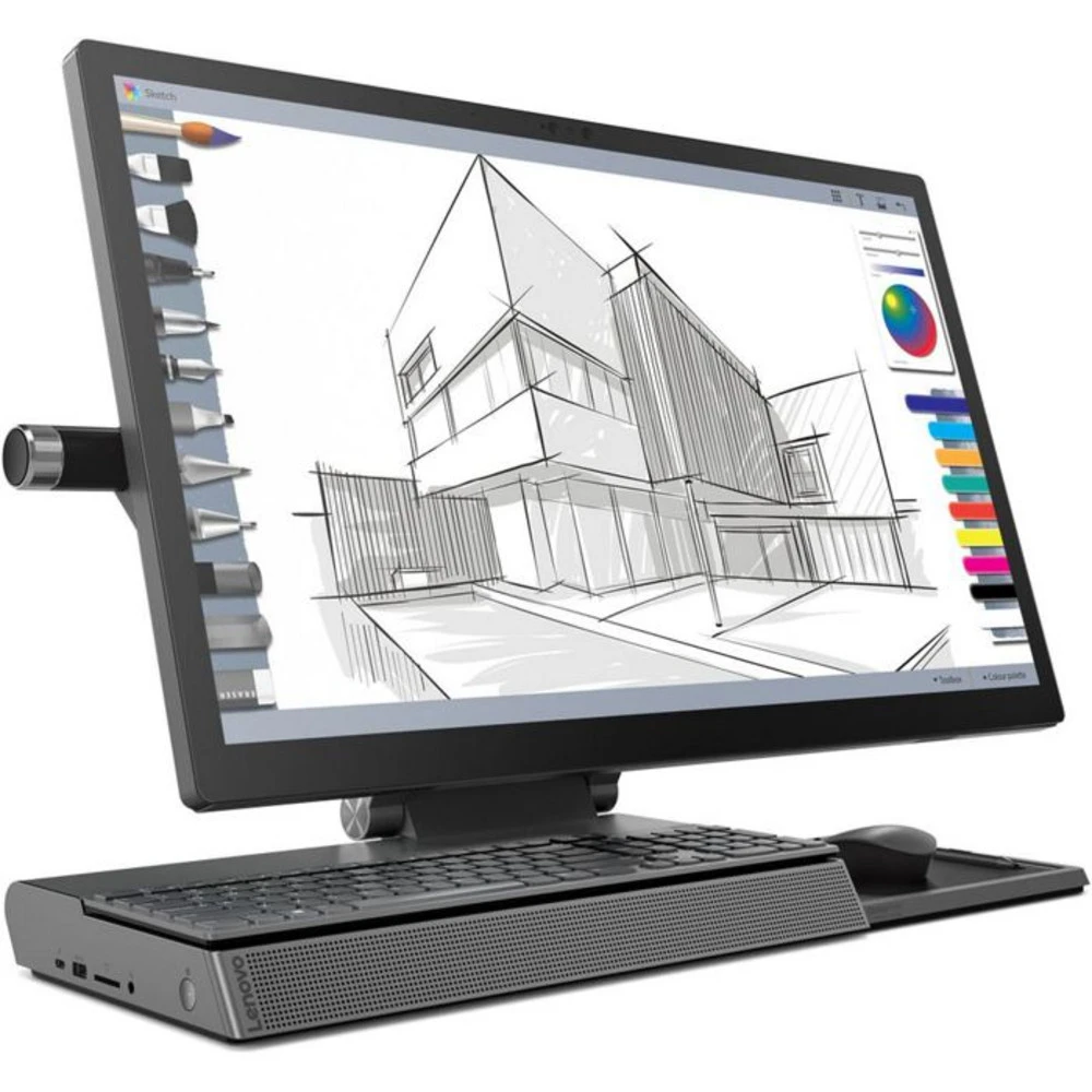 Моноблок Lenovo F0E50029RK 27 ", Intel, Core i7, 9700, 3.0, 16 Гб, 1 Тб, 256 Гб