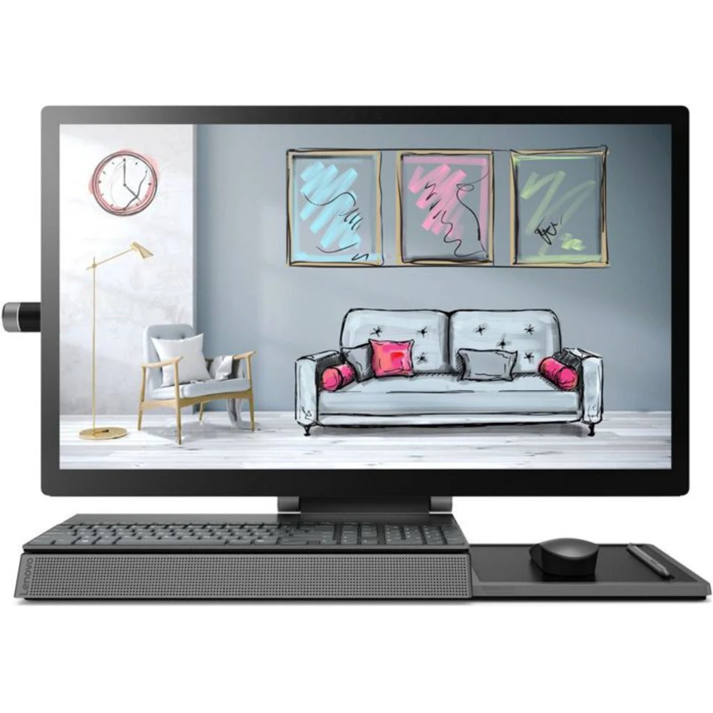 Моноблок Lenovo F0E50029RK 27 ", Intel, Core i7, 9700, 3.0, 16 Гб, 1 Тб, 256 Гб