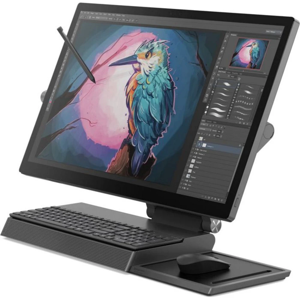 Моноблок Lenovo F0E50029RK 27 ", Intel, Core i7, 9700, 3.0, 16 Гб, 1 Тб, 256 Гб