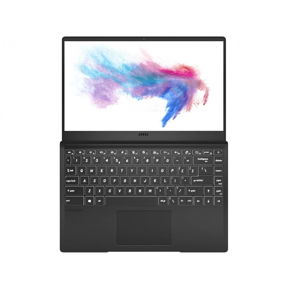 Ноутбук MSI Modern 14 B10RASW-020RU 9S7-14D111-020 14 ", FHD 1920x1080 (16:9), Intel, Core i7, 8 Гб, 512 ГБ, nVidia GeForce MX330, Windows 10 Home