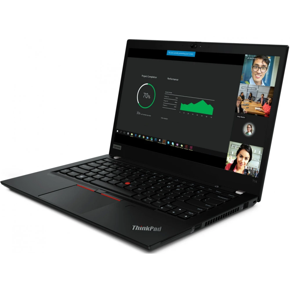 Ноутбук Lenovo ThinkPad T14 Gen 1 20S00044RT 14 ", FHD 1920x1080 (16:9), Intel, Core i7, 16 Гб, 512 ГБ, Windows 10 Pro