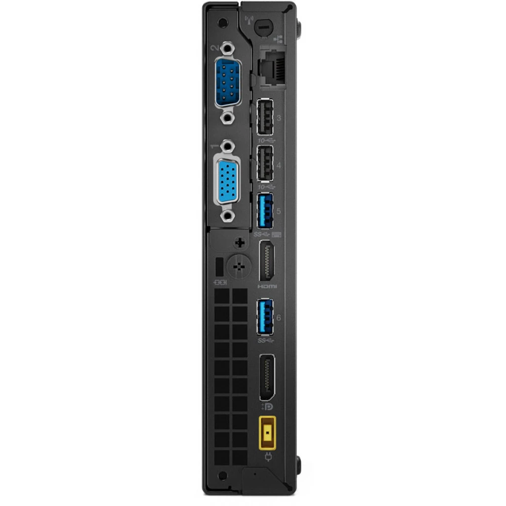 Персональный компьютер Lenovo ThinkCentre M920q Tiny 10RRS0LN1Q Core i5, 8500T, 2.1, 8 Гб, DDR4-2666, Windows 10 Pro