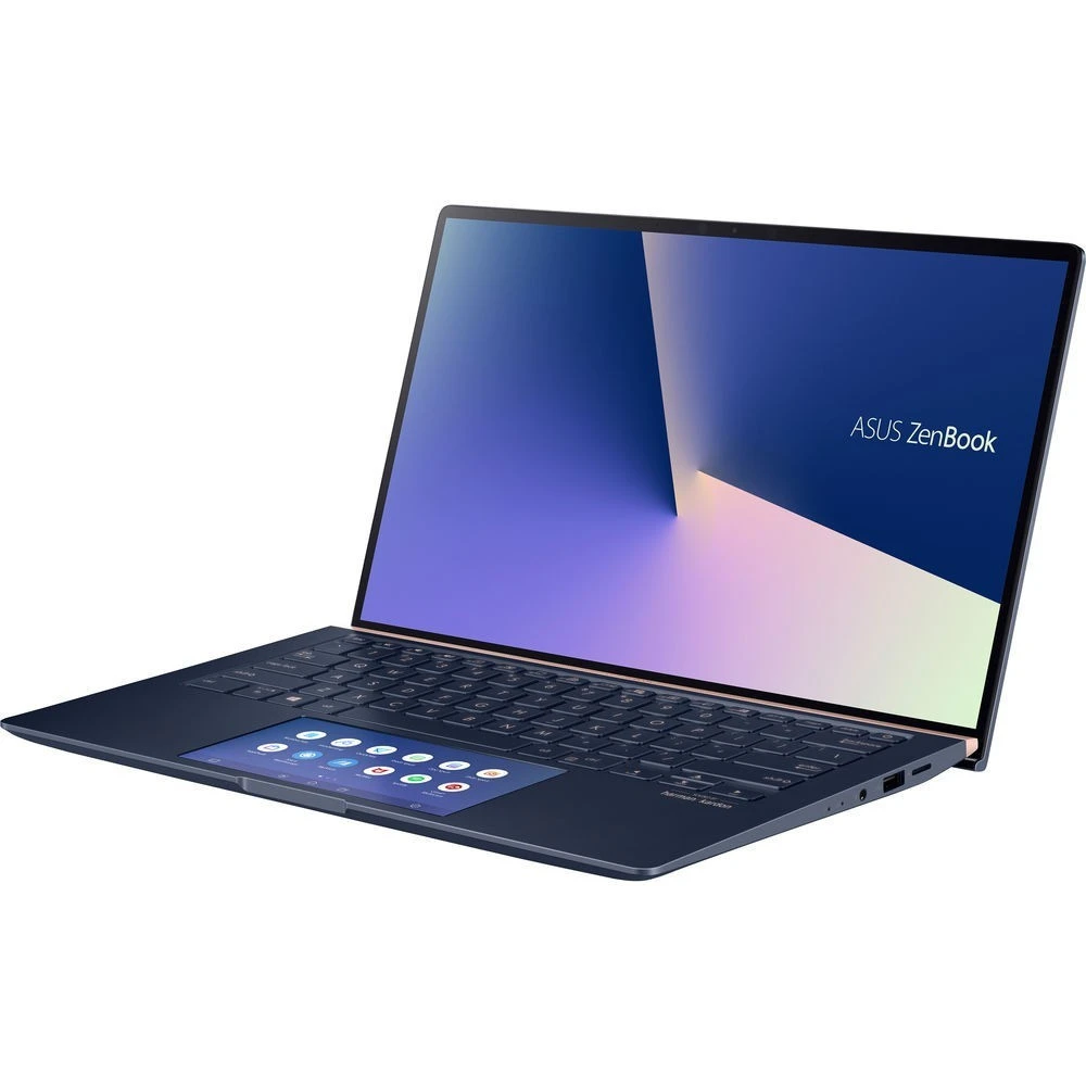 Ноутбук Asus ZenBook 14 UX434FQ-A6073R 90NB0RM1-M01660 14 ", FHD 1920x1080 (16:9), Intel, Core i7, 16 Гб, 512 ГБ, nVidia GeForce MX350, Windows 10 Pro