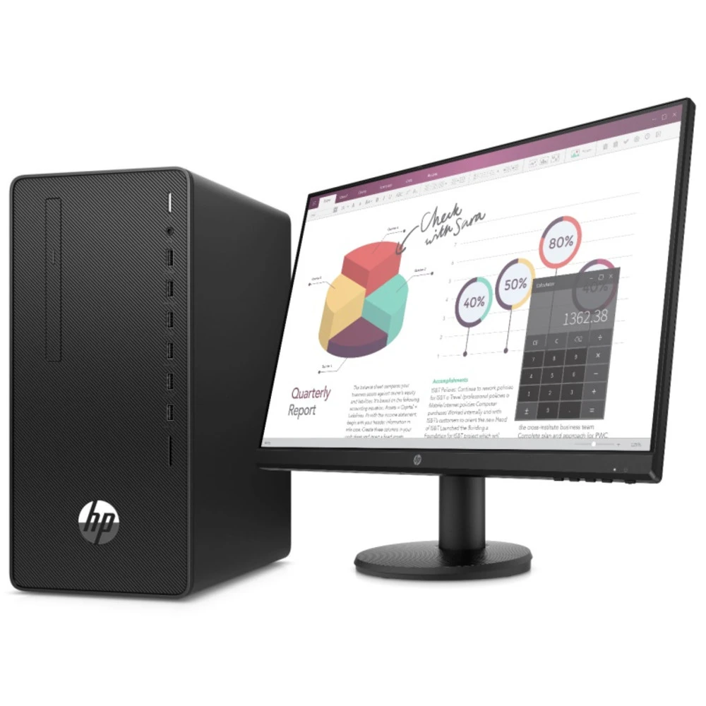 Персональный компьютер HP Bundles 290 G4 1C6X1EA Core i5, 10500, 3.1, 8 Гб, DDR4-2666, Windows 10 Pro