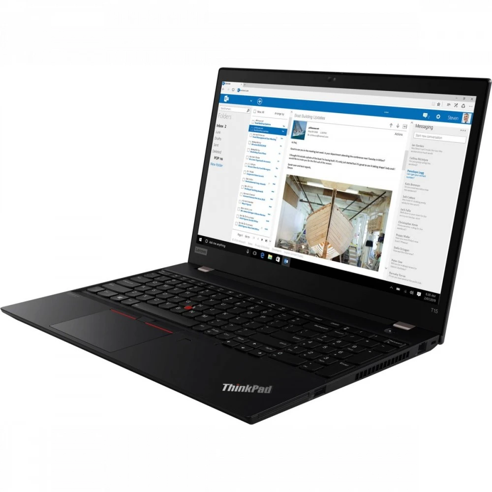 Ноутбук Lenovo ThinkPad T15 G1 T 20S6004JRT 15.6 ", FHD 1920x1080 (16:9), Intel, Core i7, 16 Гб, 512 ГБ, nVidia GeForce MX330, Windows 10 Pro