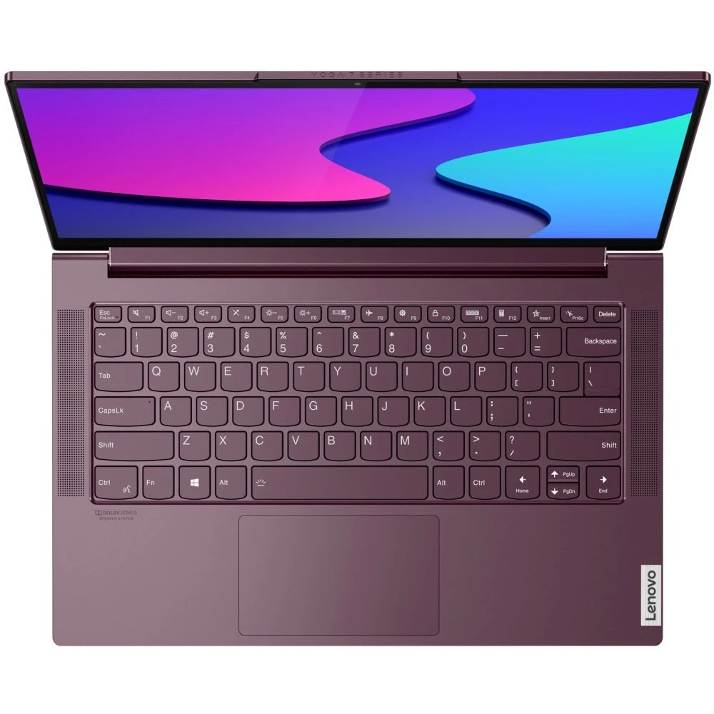 Ноутбук Lenovo Yoga Slim 7 14IIL05 82A100H3RU 14 ", FHD 1920x1080 (16:9), Intel, Core i5, 8 Гб, 256 ГБ, Intel Iris Plus Graphics, Windows 10 Home