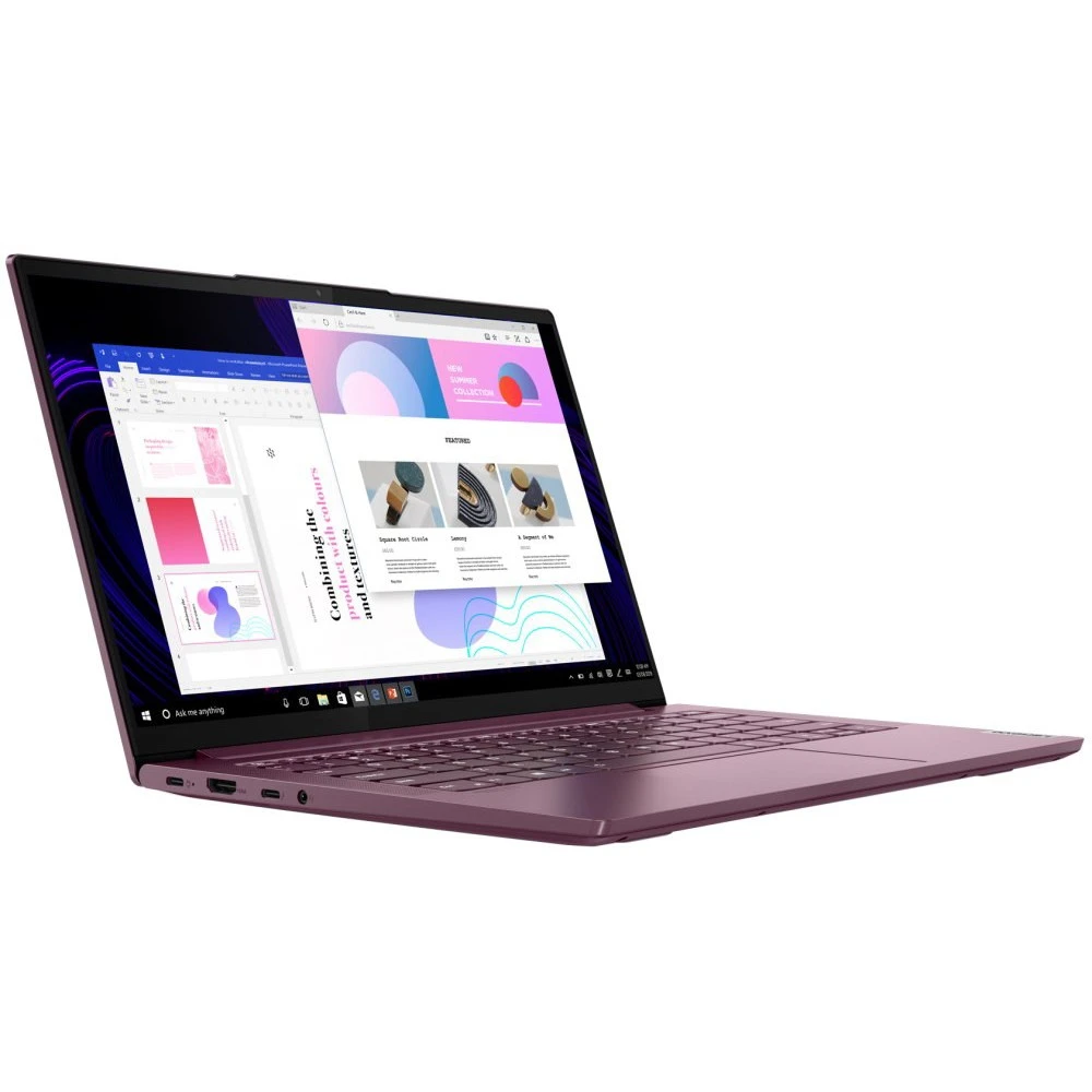 Ноутбук Lenovo Yoga Slim 7 14IIL05 82A100H3RU 14 ", FHD 1920x1080 (16:9), Intel, Core i5, 8 Гб, 256 ГБ, Intel Iris Plus Graphics, Windows 10 Home