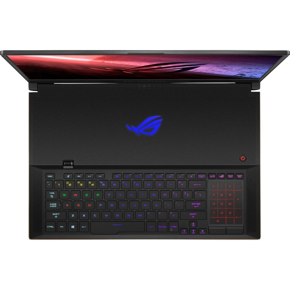 Ноутбук Asus ROG GX701LXS-EV081T ZEPHYRUS 90NR03Q1-M01690 17.3 ", FHD 1920x1080 (16:9), Intel, Core i7, 32 Гб, 1 ТБ, nVidia GeForce RTX 2080 Super, Windows 10 Home