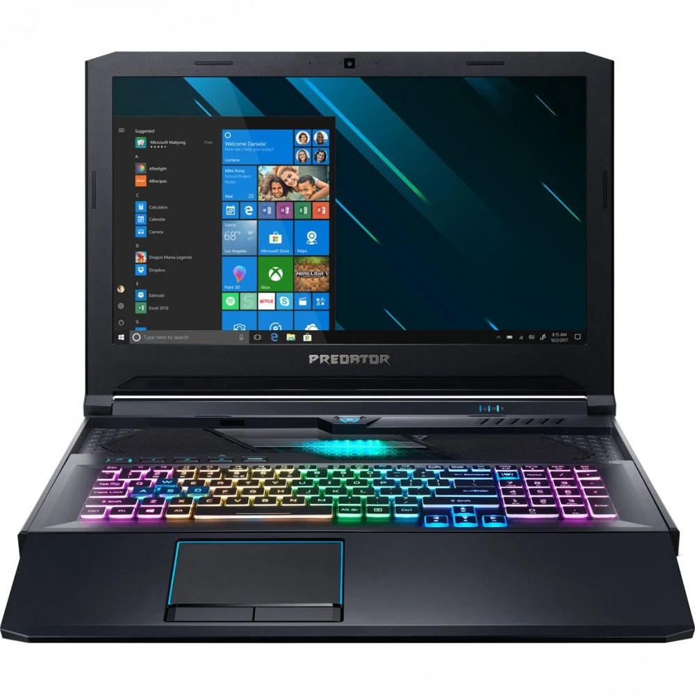 Ноутбук Acer Predator Helios 700 PH717-72-973P NH.Q92ER.005 17.3 ", FHD 1920x1080 (16:9), Intel, Core i9, 64 Гб, 1 ТБ, nVidia GeForce RTX 2080 Super, Windows 10 Home